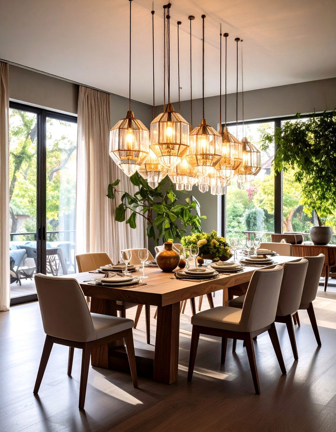 Statement Chandeliers and Pendant Lighting - 20 Vaulted Ceiling Ideas