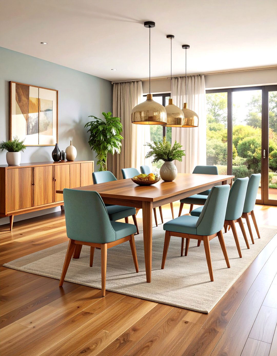 Statement Credenza Mid Century Modern Dining Room - 20 Mid-century Modern Dining Rooms