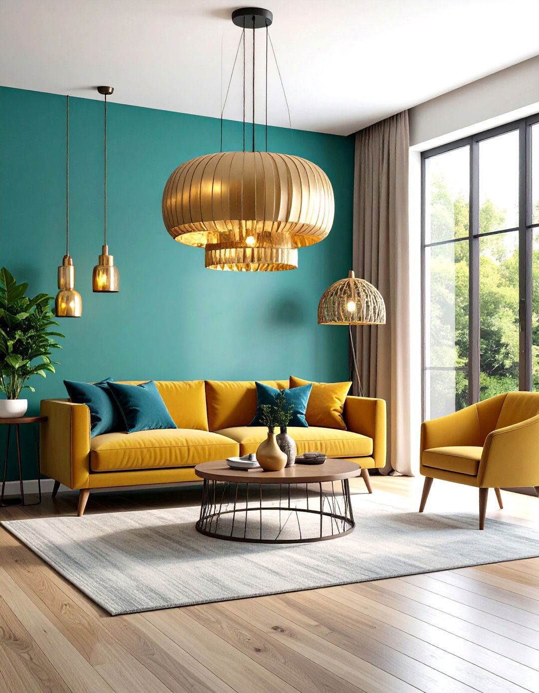 Statement Lighting Room Decorating with Sculptural Fixtures - 20 Room Decorating Ideas