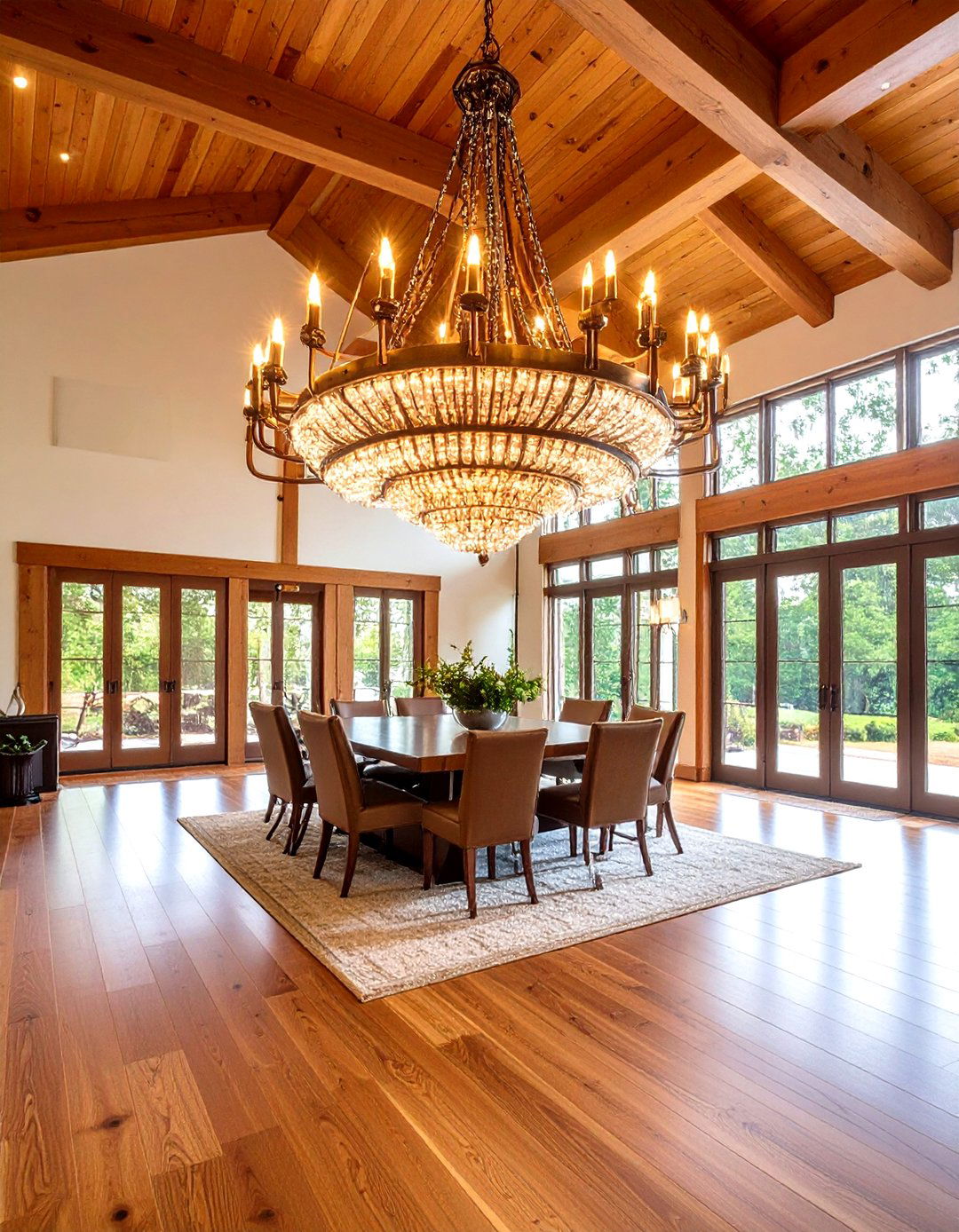 Statement Lighting That Captures Foyer Attention - 20 Foyer Decor Ideas