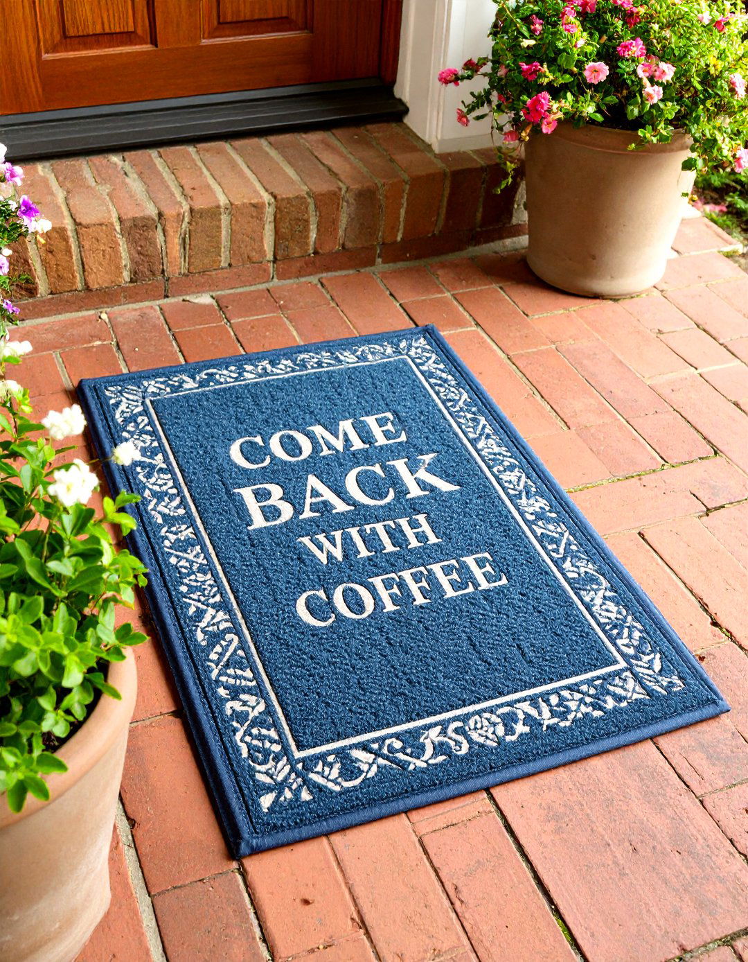 Statement Phrase Humorous Front Door Mat - 20 Front Door Mat Ideas