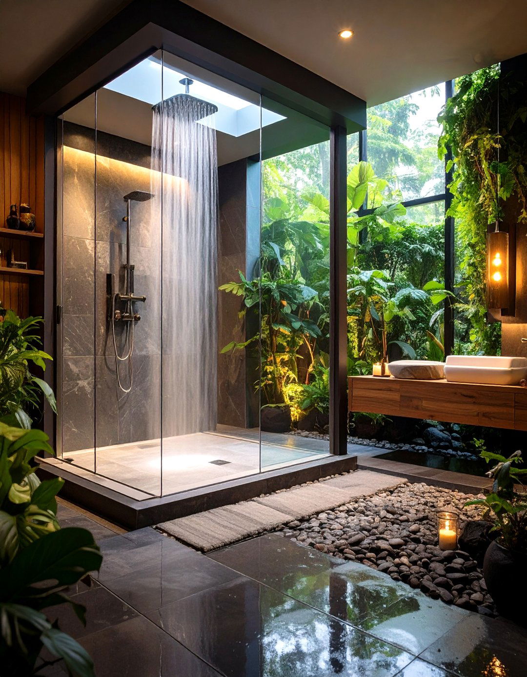 Steam Shower Feature - 20 Spa Like Bathroom Ideas