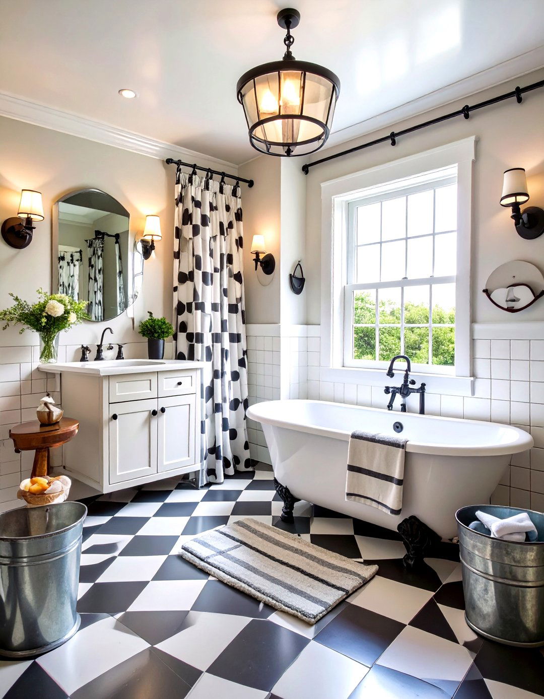 Steamboat Willie Black and White Disney Bathroom - 20 Disney Bathroom Ideas