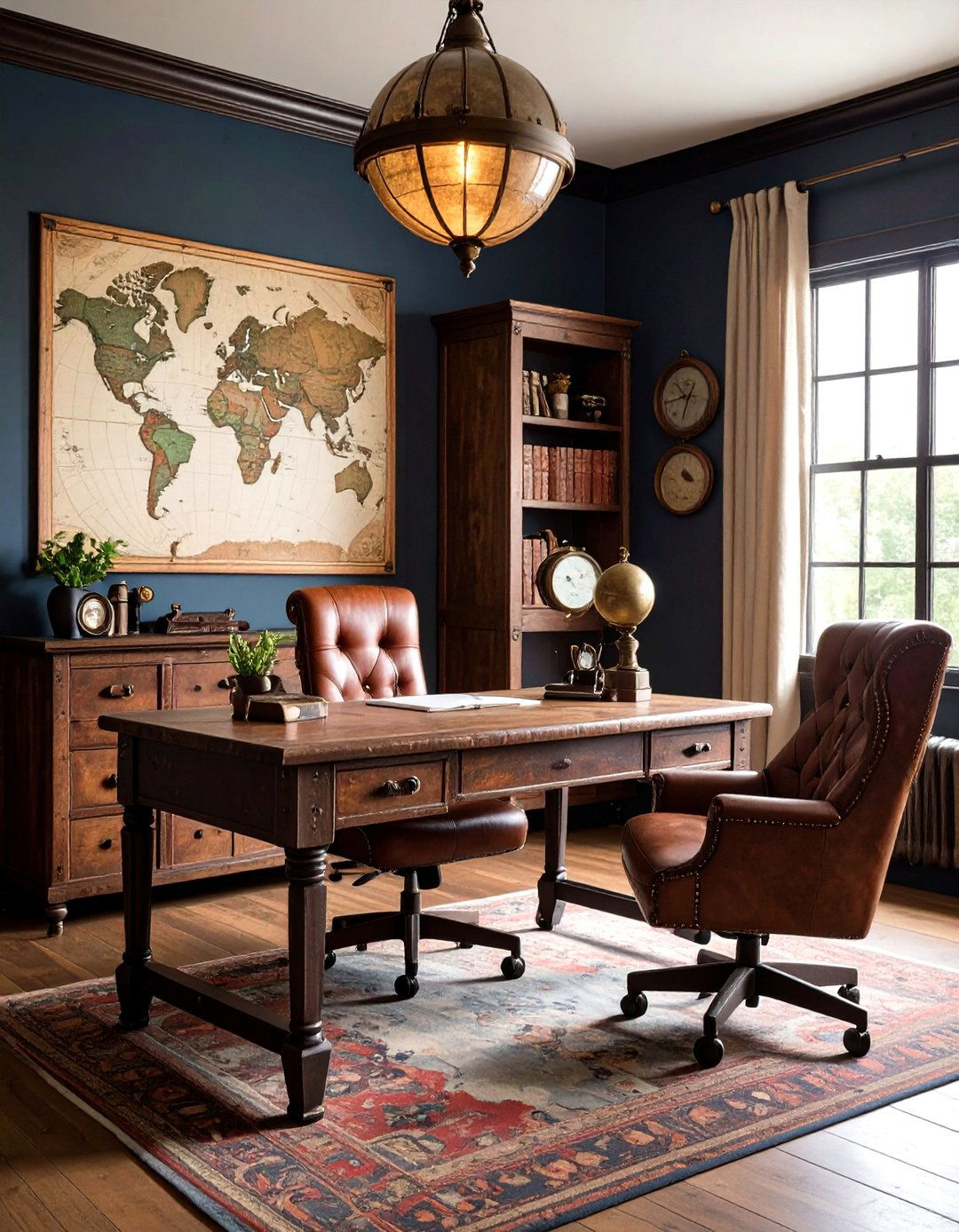 Steampunk Bar Setup - 20 Steampunk Interior Design Ideas