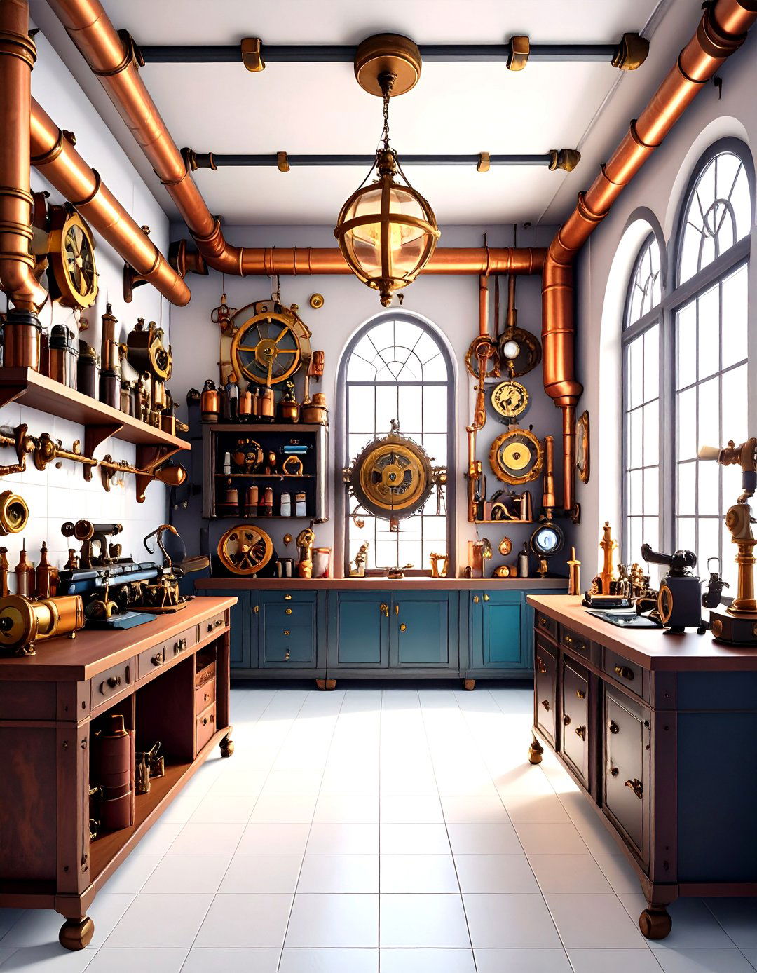 Steampunk Victorian Man Cave Gun Room - 20 Man Cave Gun Room Ideas