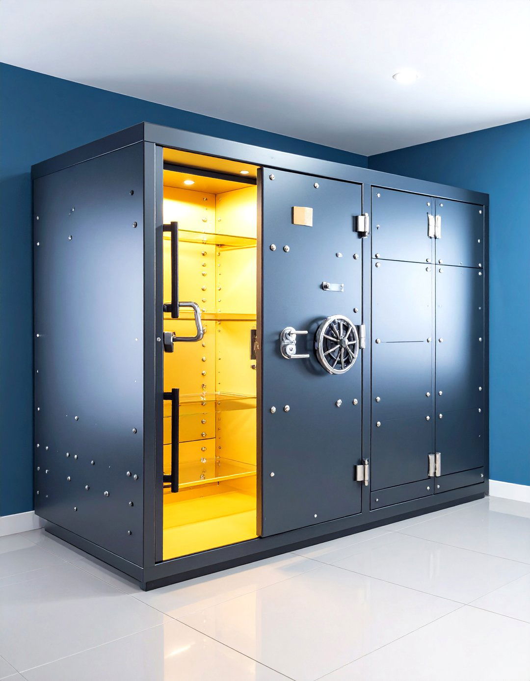 Steel Reinforced Basement Safe Room - 20 Safe Room Ideas