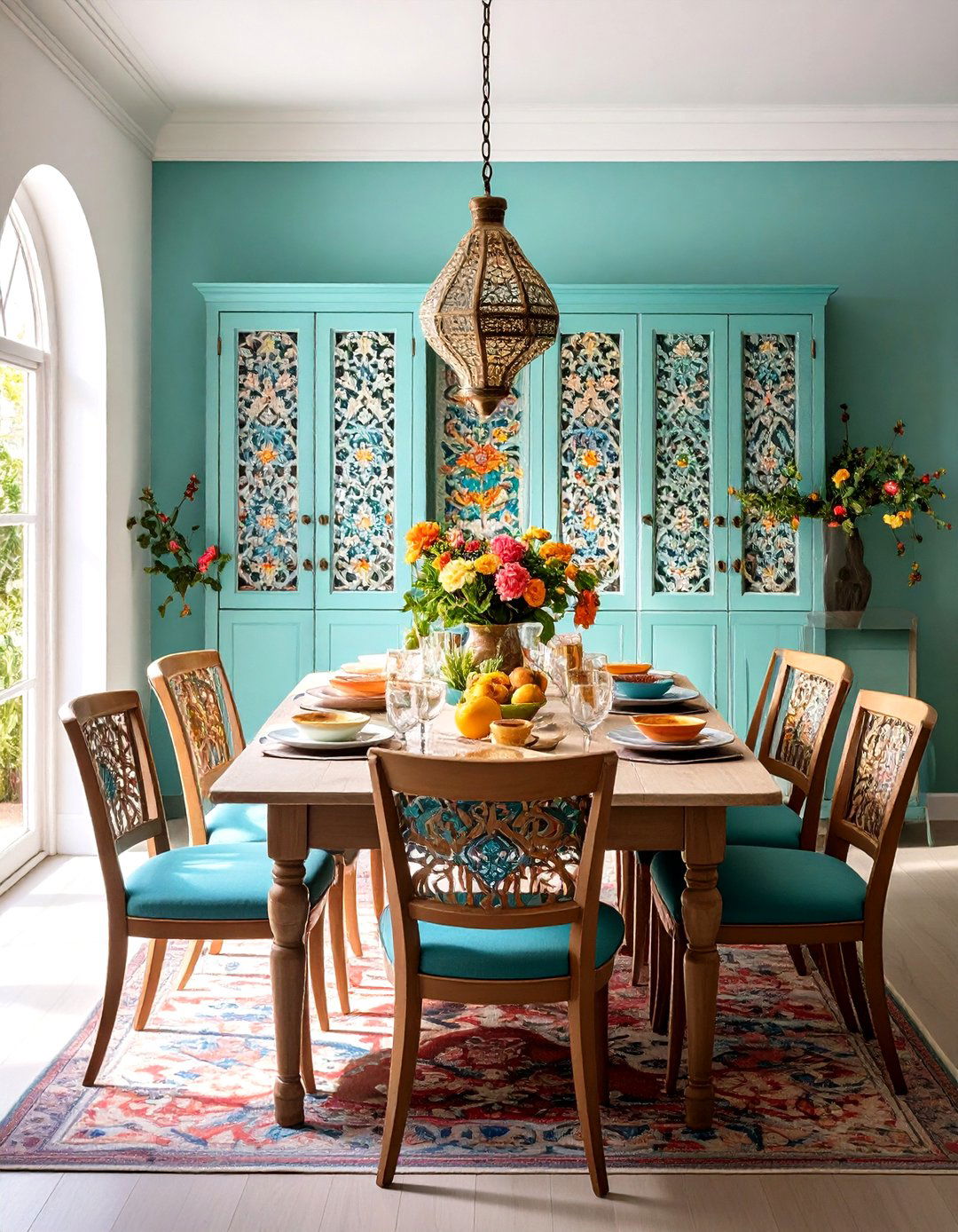 Stenciled Painted Furniture Decorative Patterns - 20 Painted Furniture Ideas