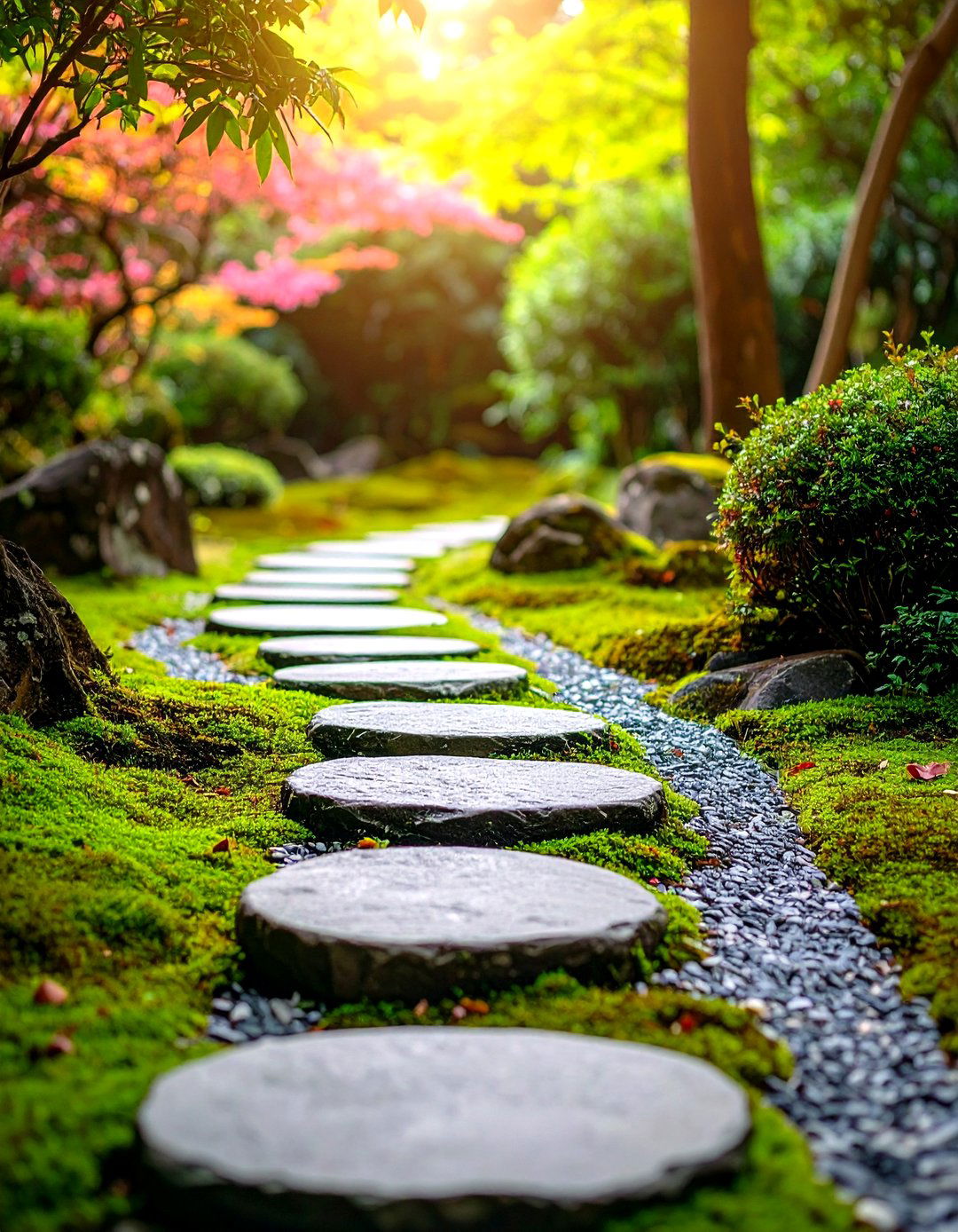Stepping Stone Path Zen Garden - 20 Zen Garden Ideas