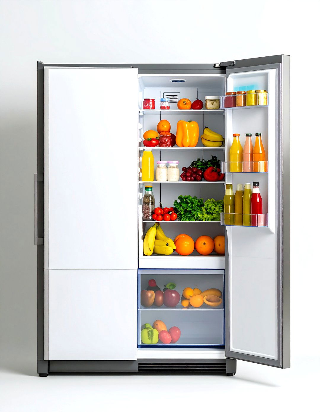 Stick a Magnetic Inventory Board on the Fridge Door - 20 Fridge Organization Ideas
