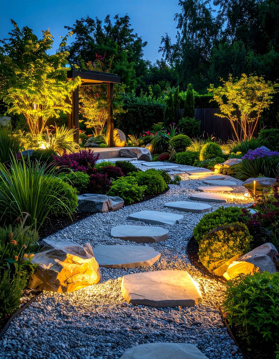 Stone Sculpture Garden - 20 Stone Garden Ideas