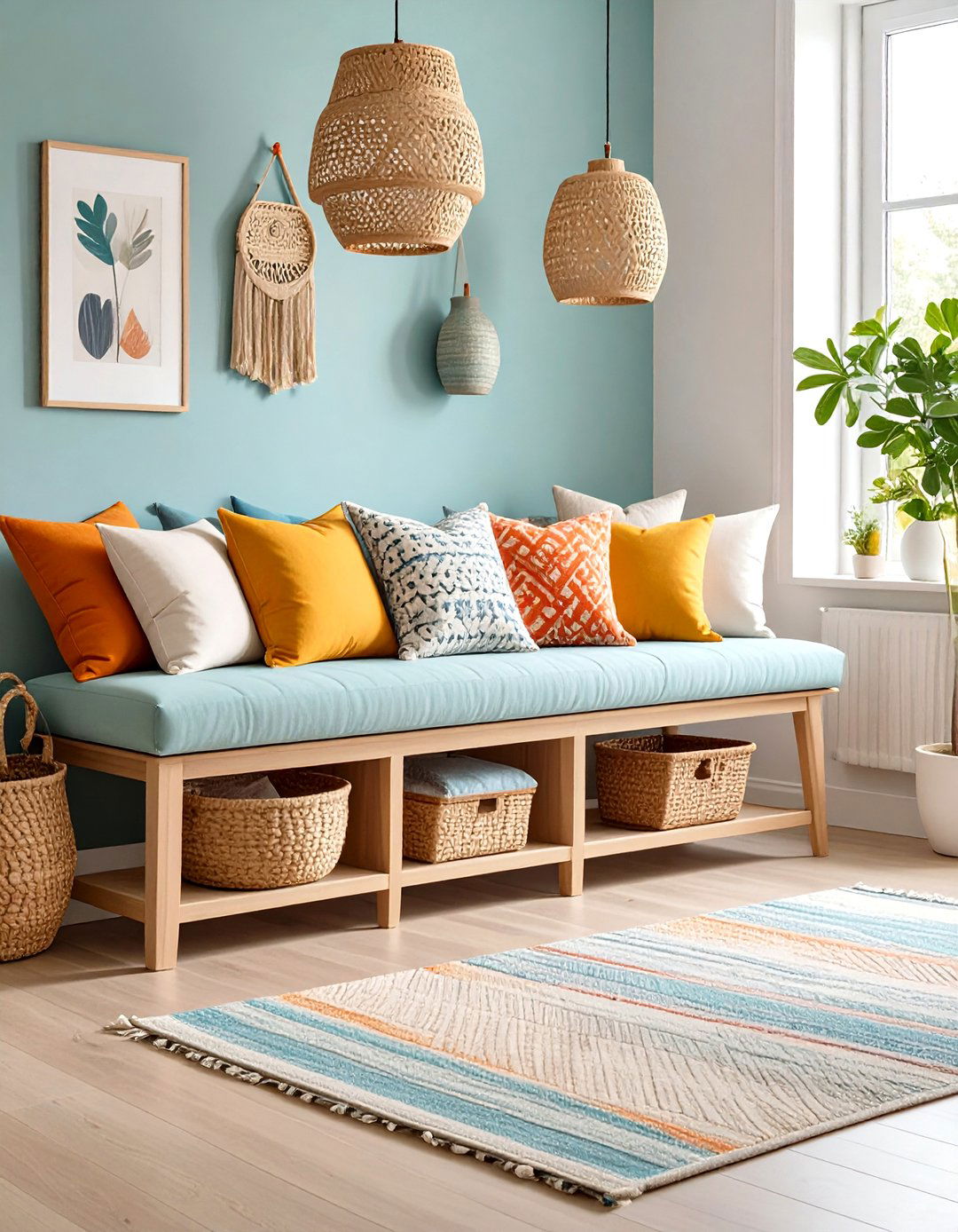 Storage Benches Add Hidden Dining Room Storage Seating - 20 Dining Room Storage Ideas