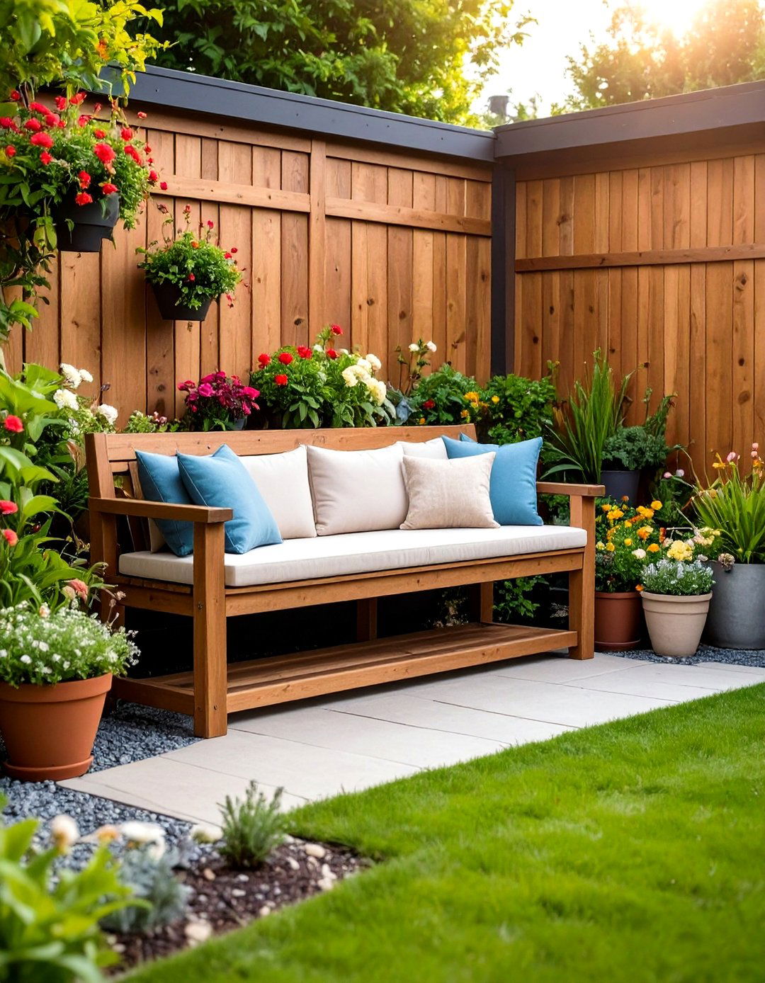 Storage Garden Bench Furniture - 20 Garden Furniture Ideas