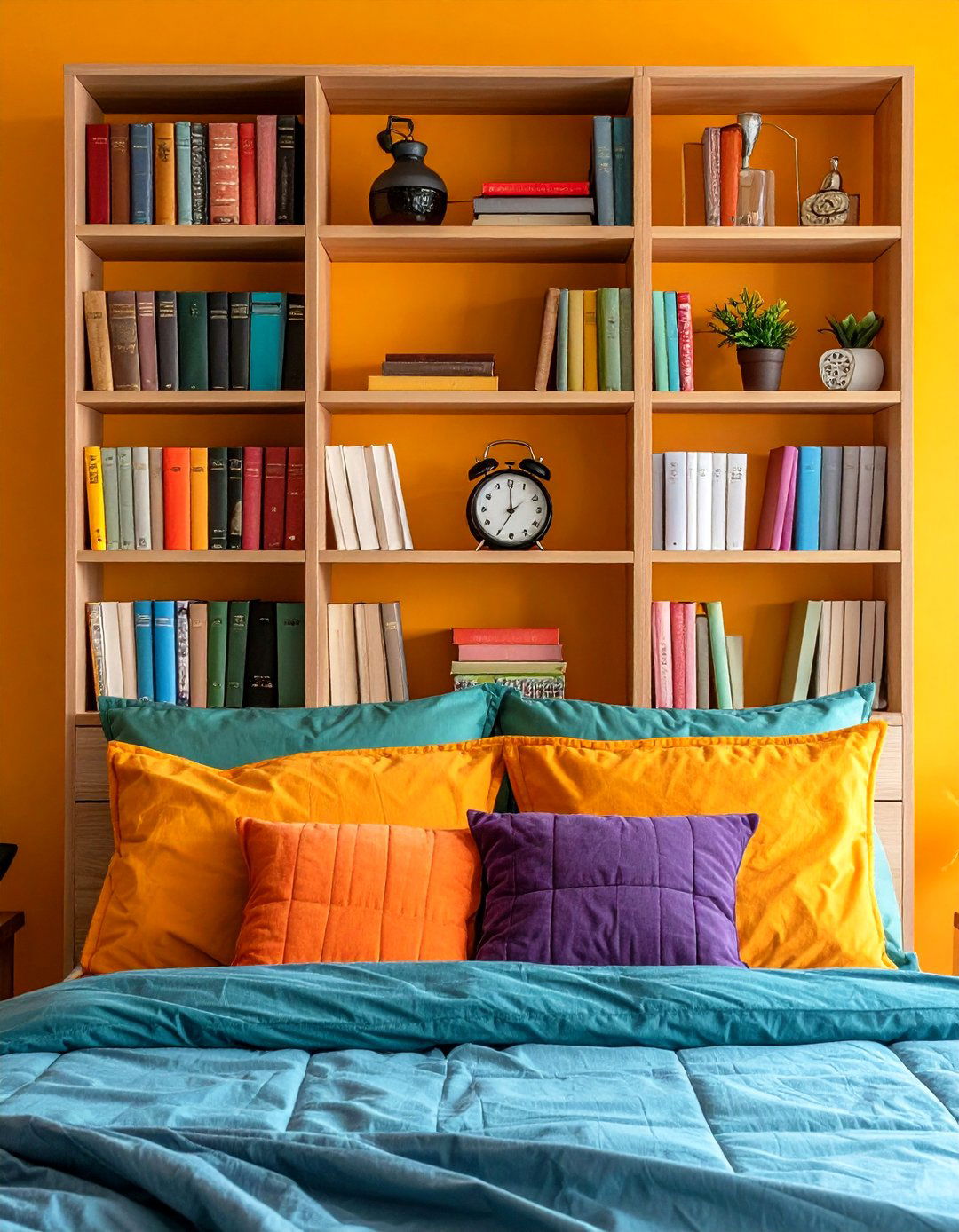Storage Headboards - 20 Small Apartment Storage Ideas