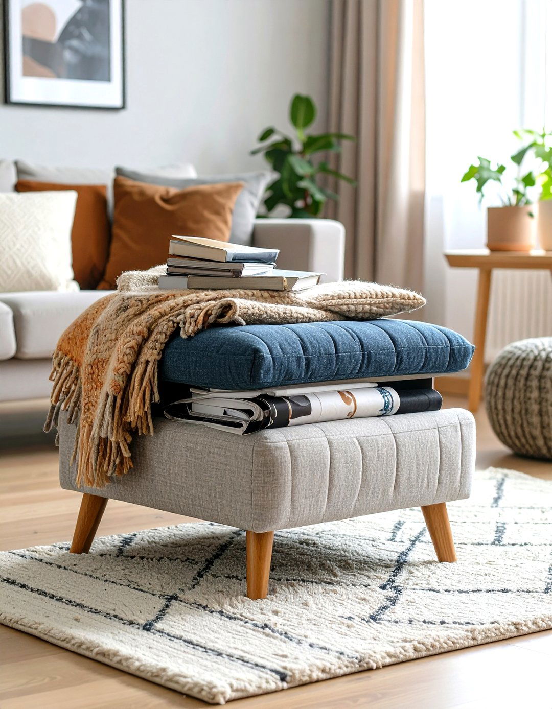 Storage Ottomans - 20 Storage Ideas