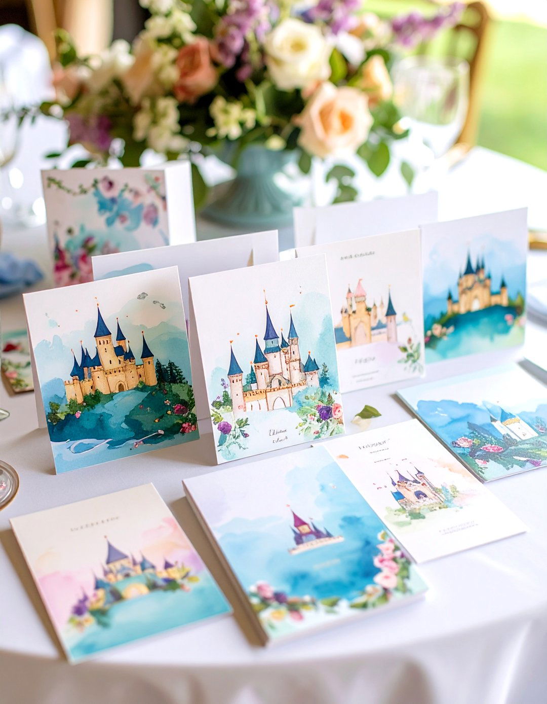 Storybook Castle Invitations for Disney Wedding Guests - 20 Disney Wedding Ideas