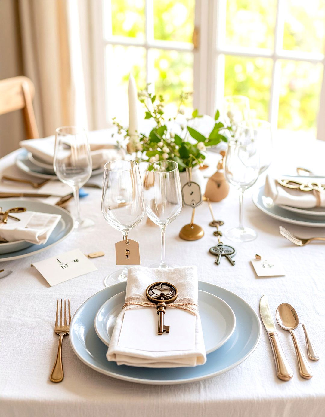 Storytelling Place Cards Personalize the Dining Table - 20 Dining Room Table Decor Ideas