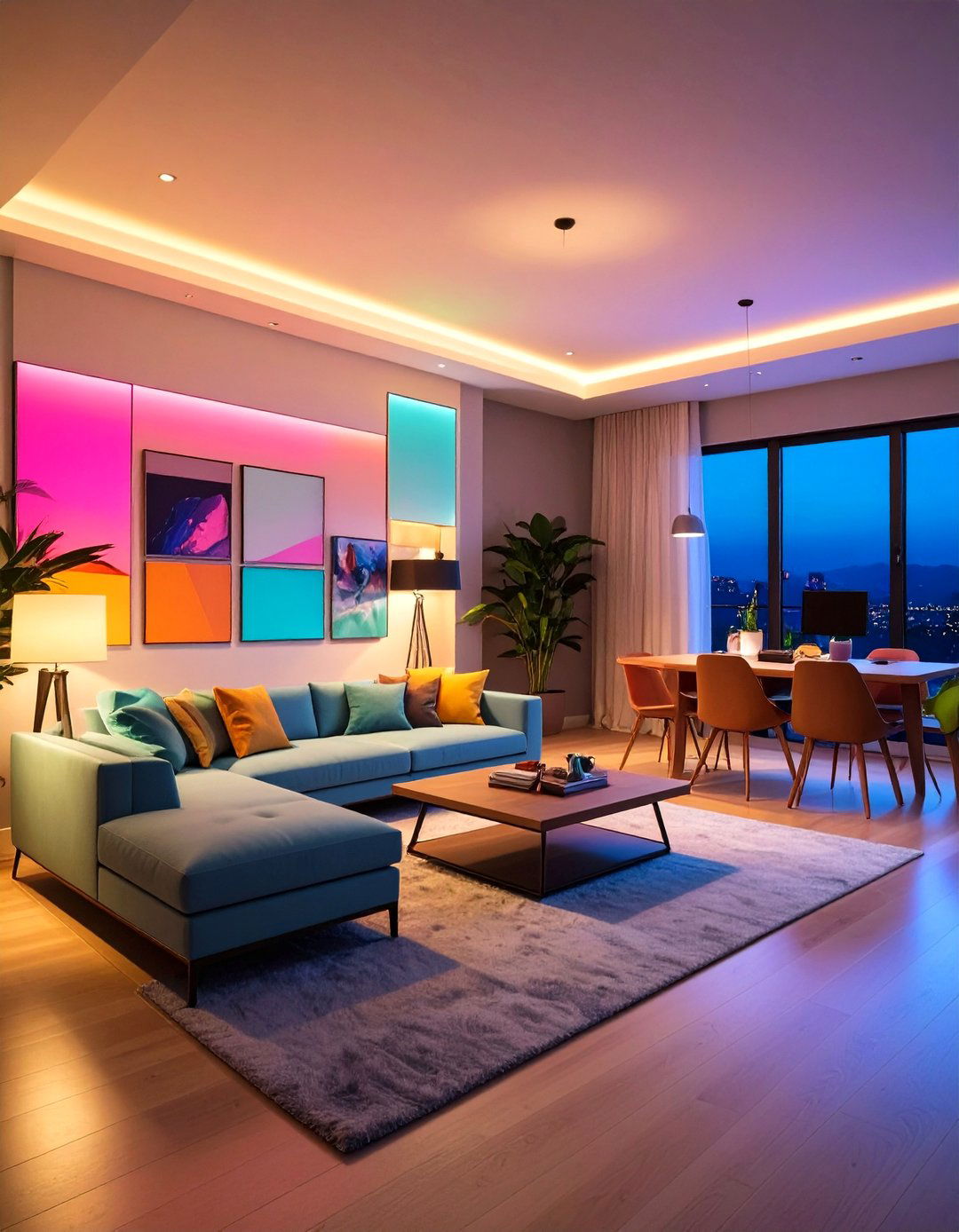 Strategic Lighting - 20 Small Apartment Ideas for Guys