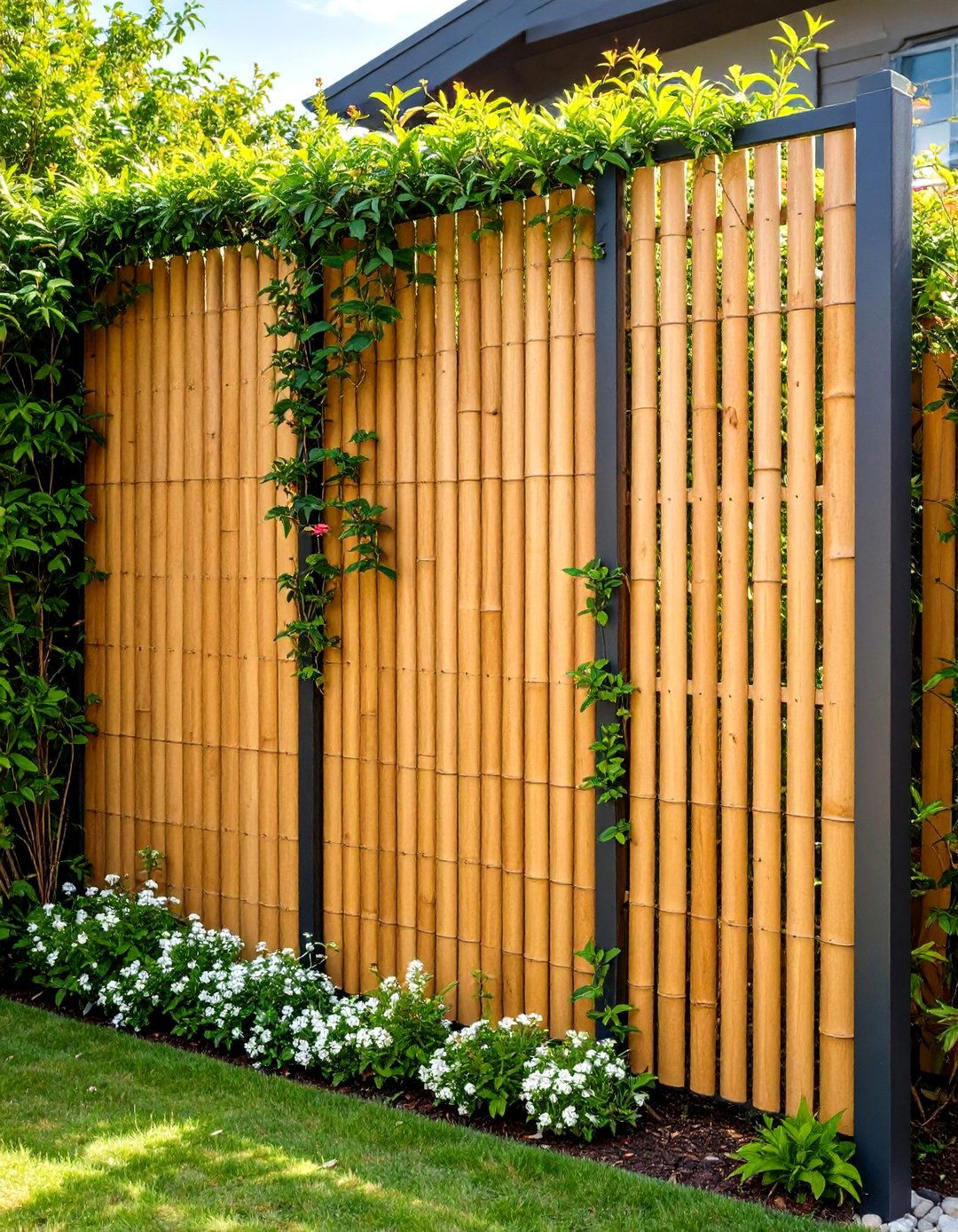 Strategic Privacy Screening for Intimate Outdoor Living - 20 Townhouse Backyard Ideas
