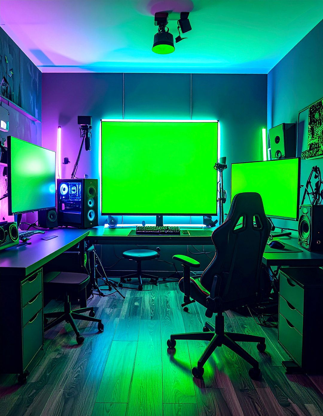 Streaming and Content Creation Setup - 20 Video Game Room Ideas