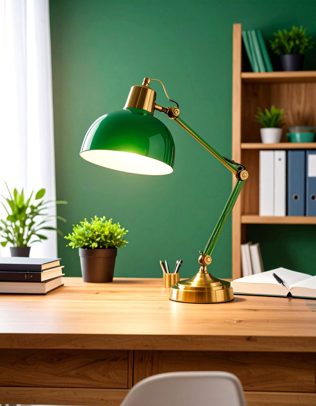 Strip Light Home Office Lighting Accents - 20 Home Office Lighting Ideas