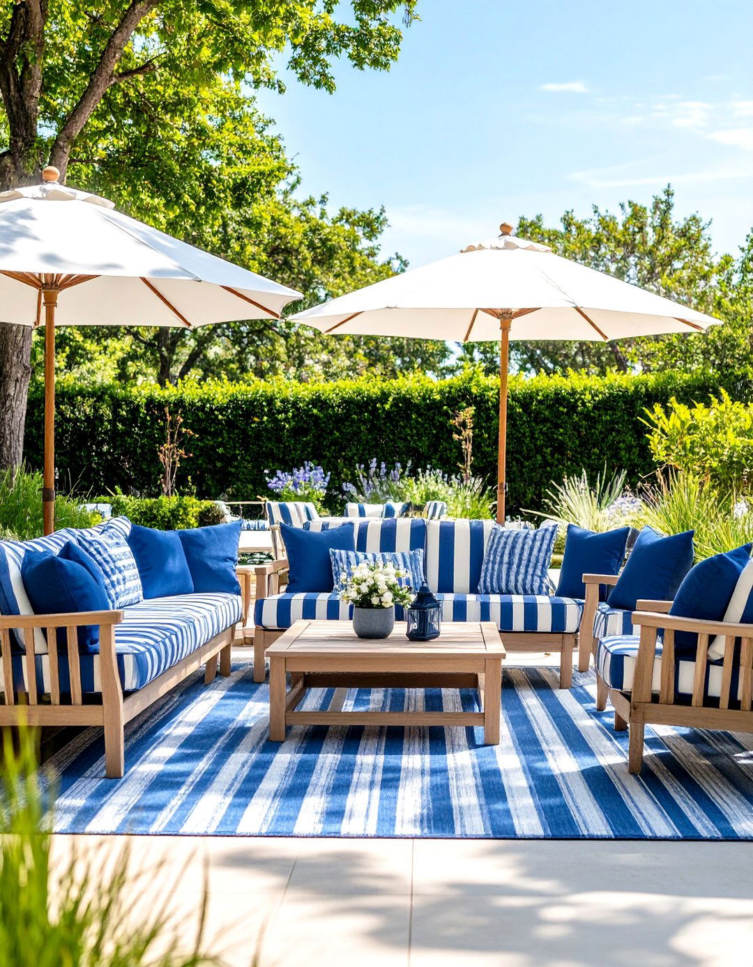 Striped Garden Furniture Collections - 20 Garden Furniture Ideas