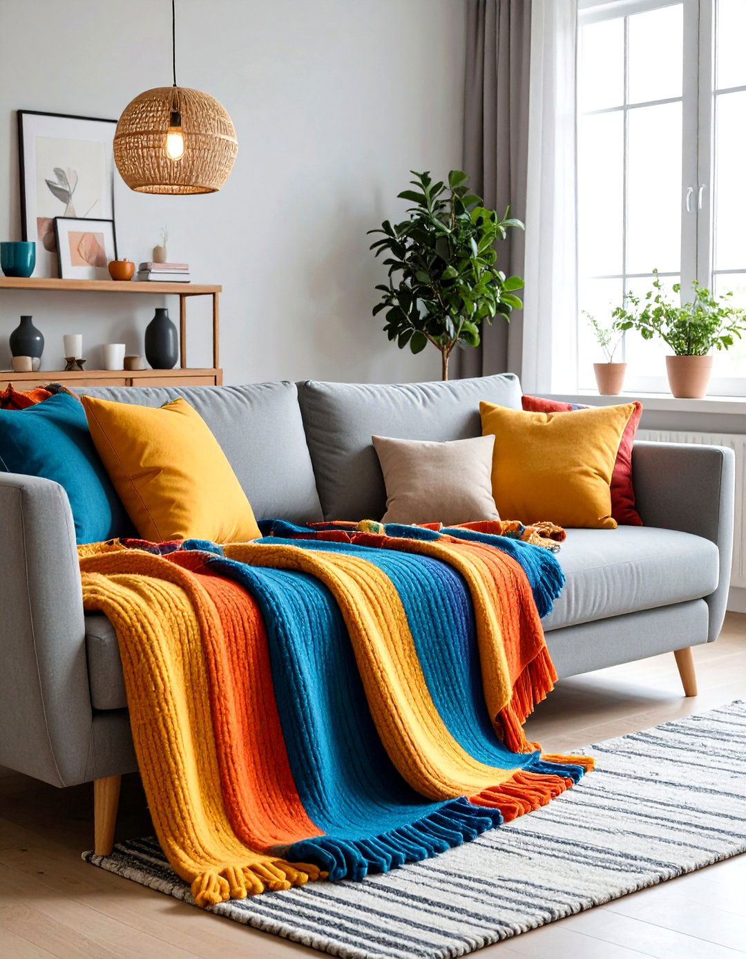 Striped Wool Blankets - 20 Southwestern Decor Ideas