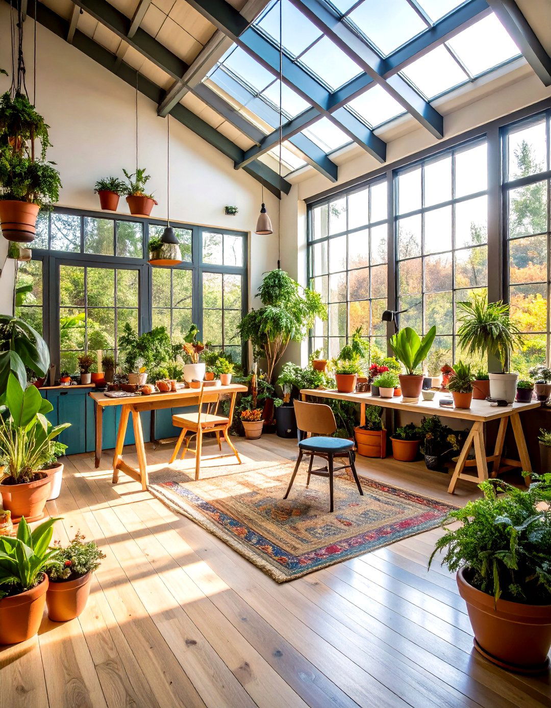 Studio Retreat With Attached Greenhouse Shed - 20 Greenhouse and Shed Combo Ideas
