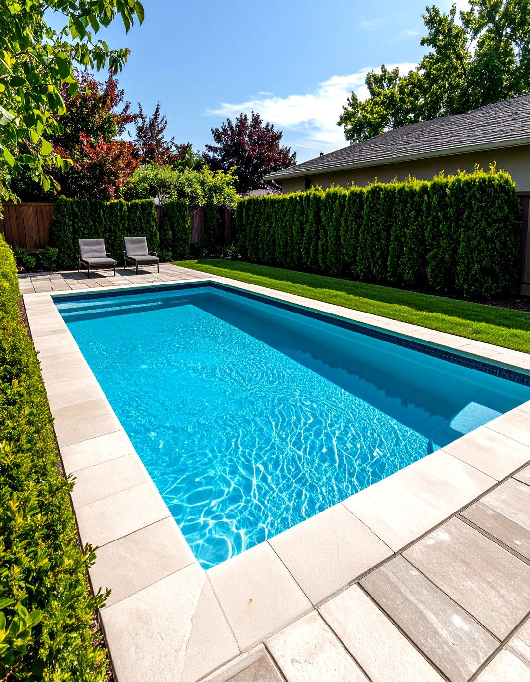 Suburban In Ground Plunge Pool - 20 Plunge Pool Ideas