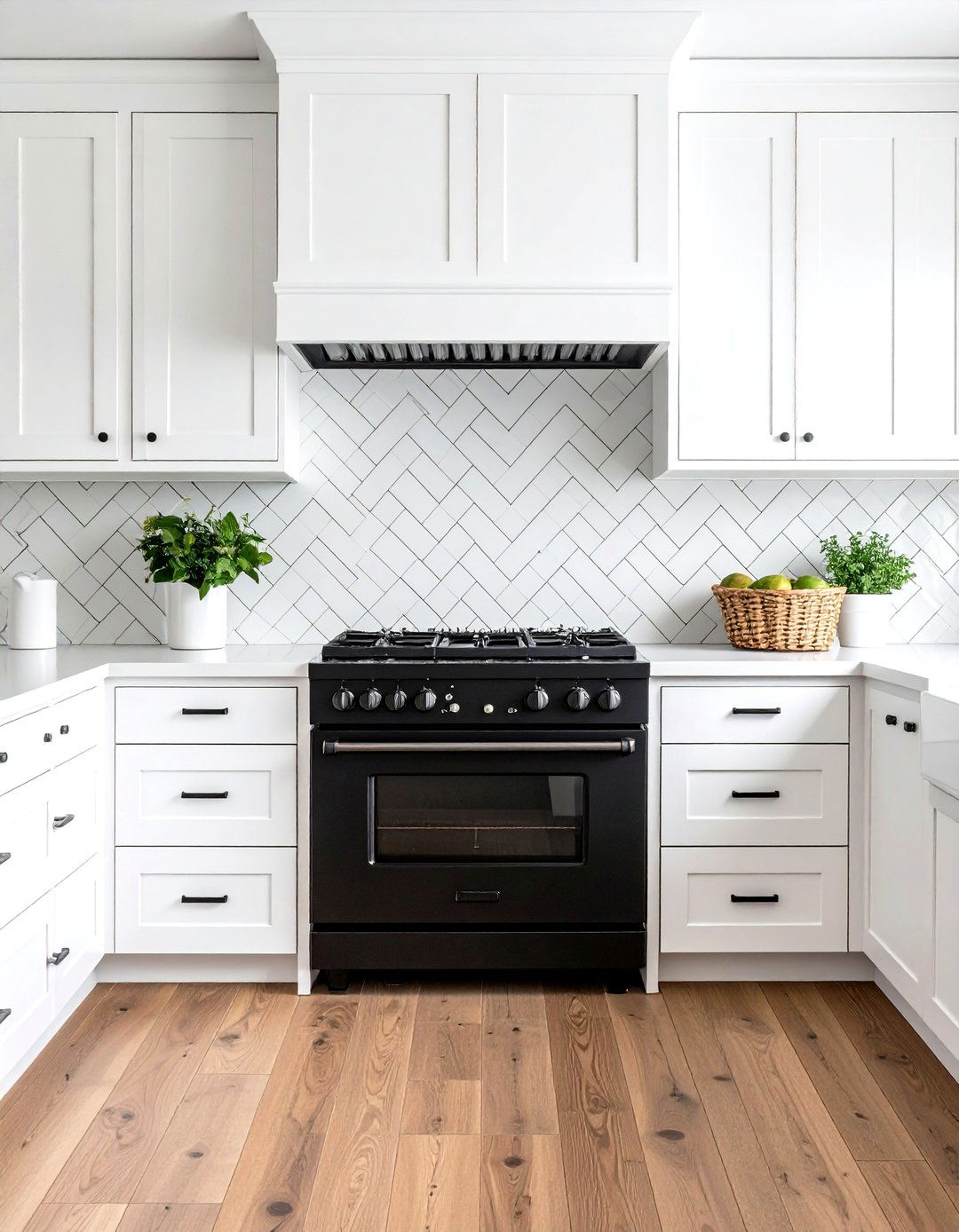 Subway Tile Farmhouse Kitchen Backsplashes - 20 Farmhouse Kitchen Ideas