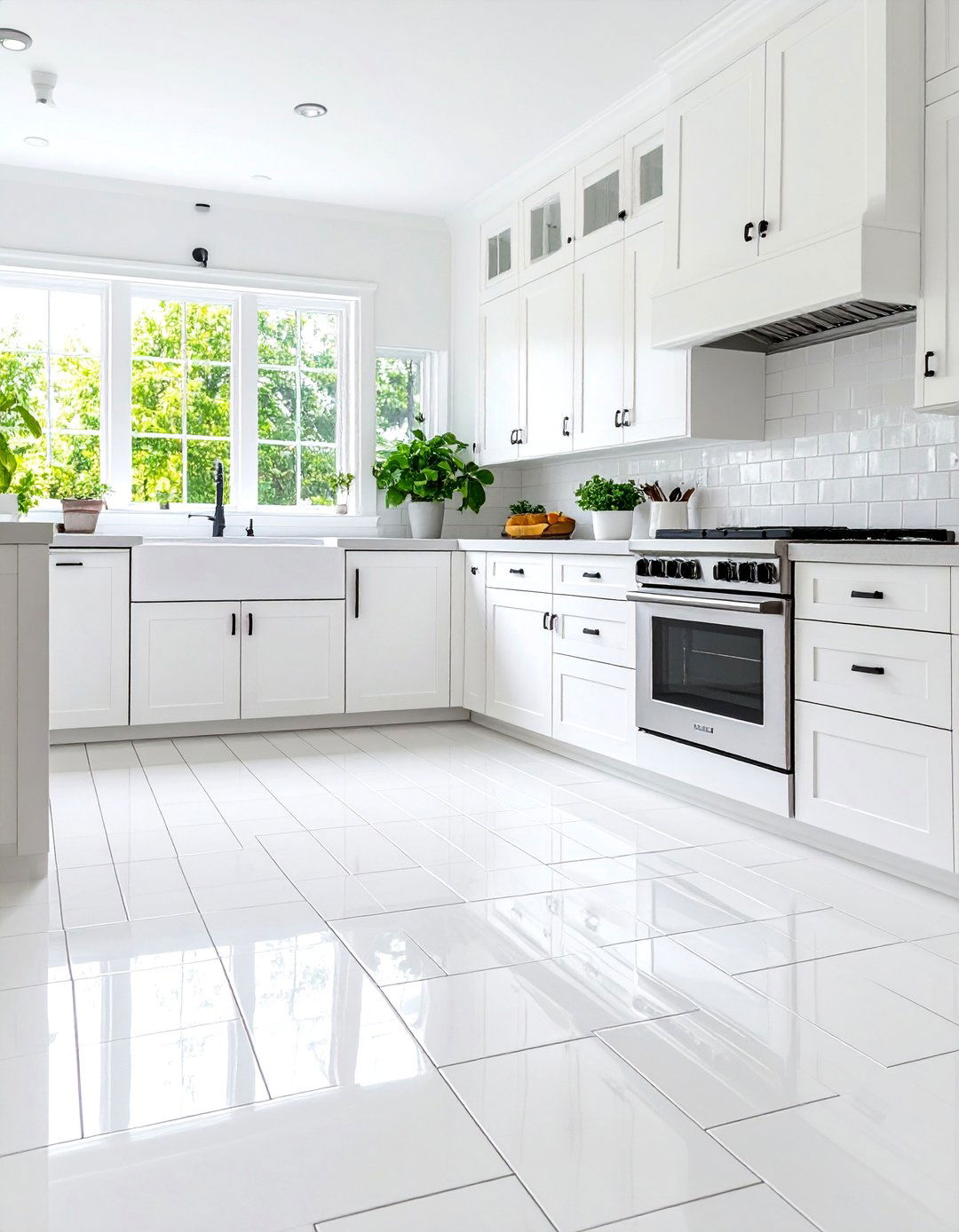Subway Tile Kitchen Floors - 20 Kitchen Floor Ideas