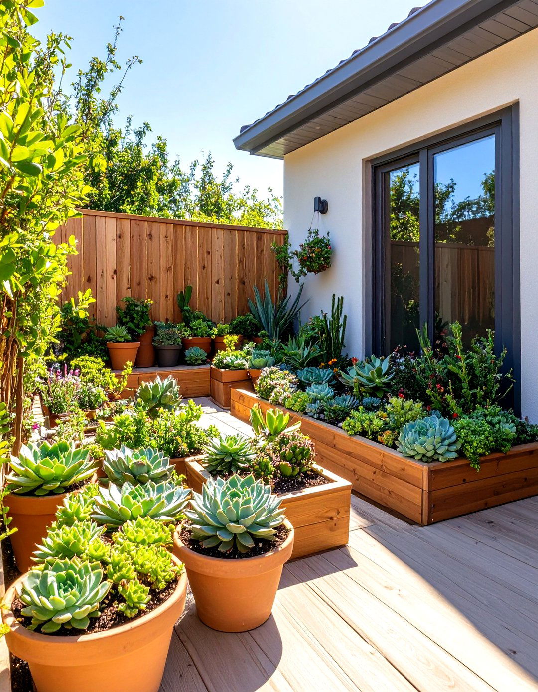 Succulent Corner Garden Ideas With Pots for Low Maintenance - 20 Corner Garden Ideas With Pots
