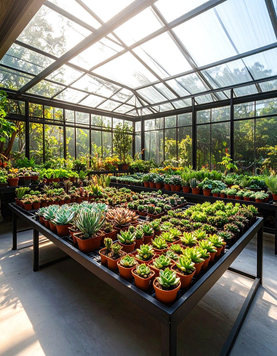 Succulent Tables - 20 Succulent Garden Ideas