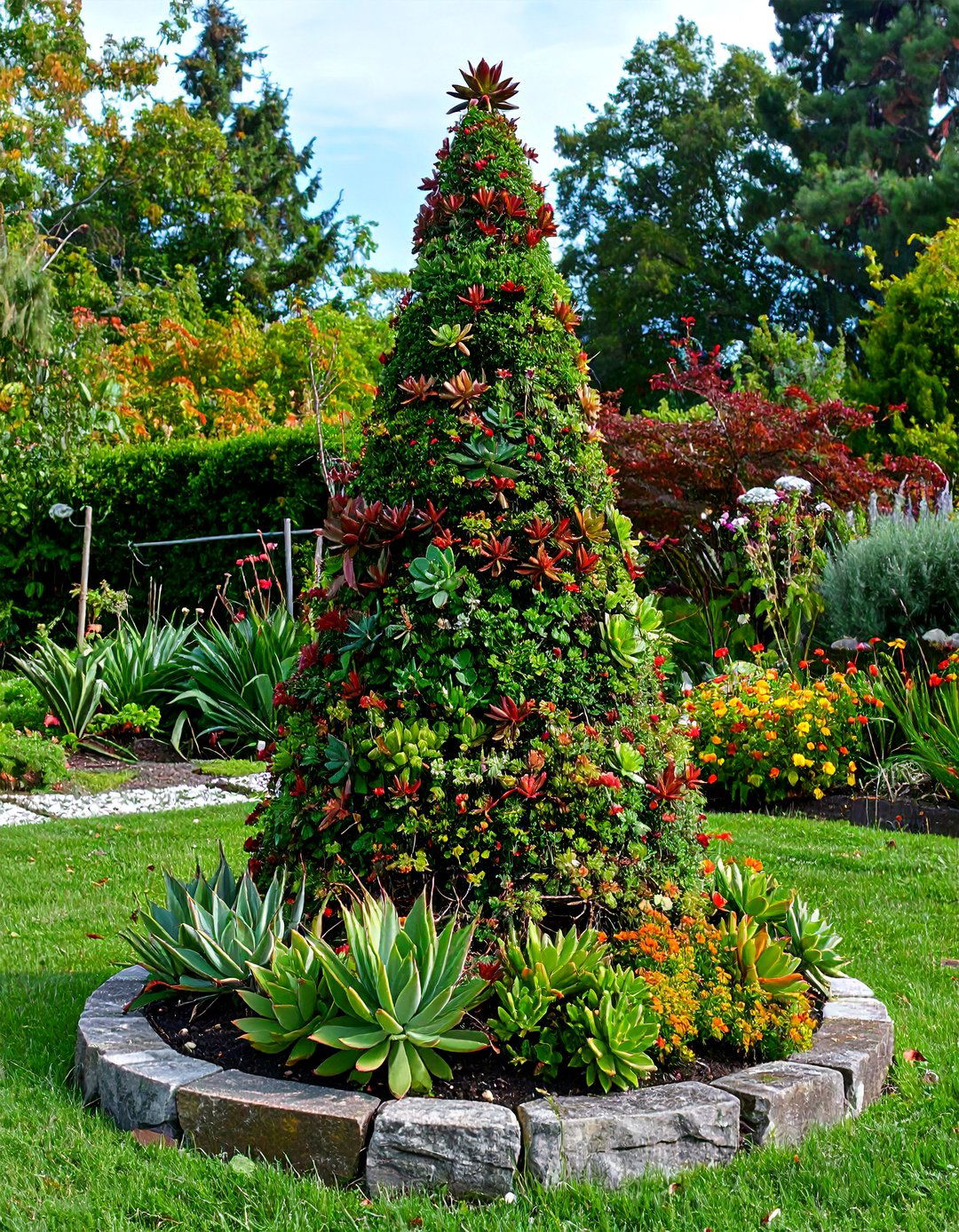Succulent Topiaries - 20 Succulent Garden Ideas