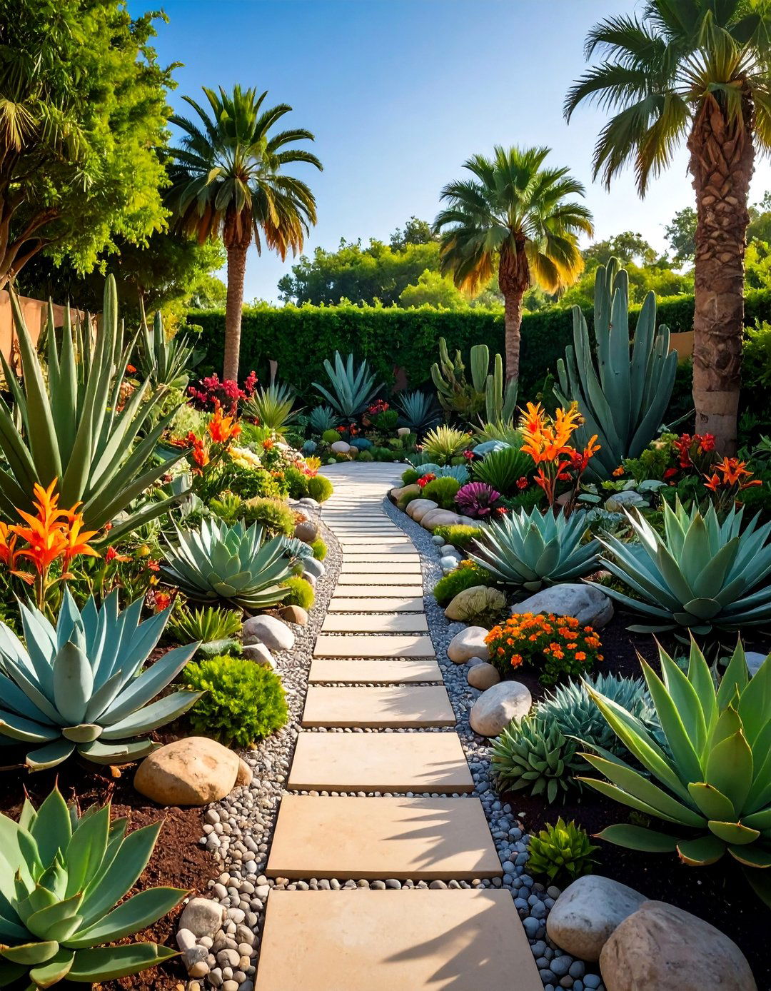 Succulent Tropical Garden Fusion Innovation - 20 Tropical Garden Ideas