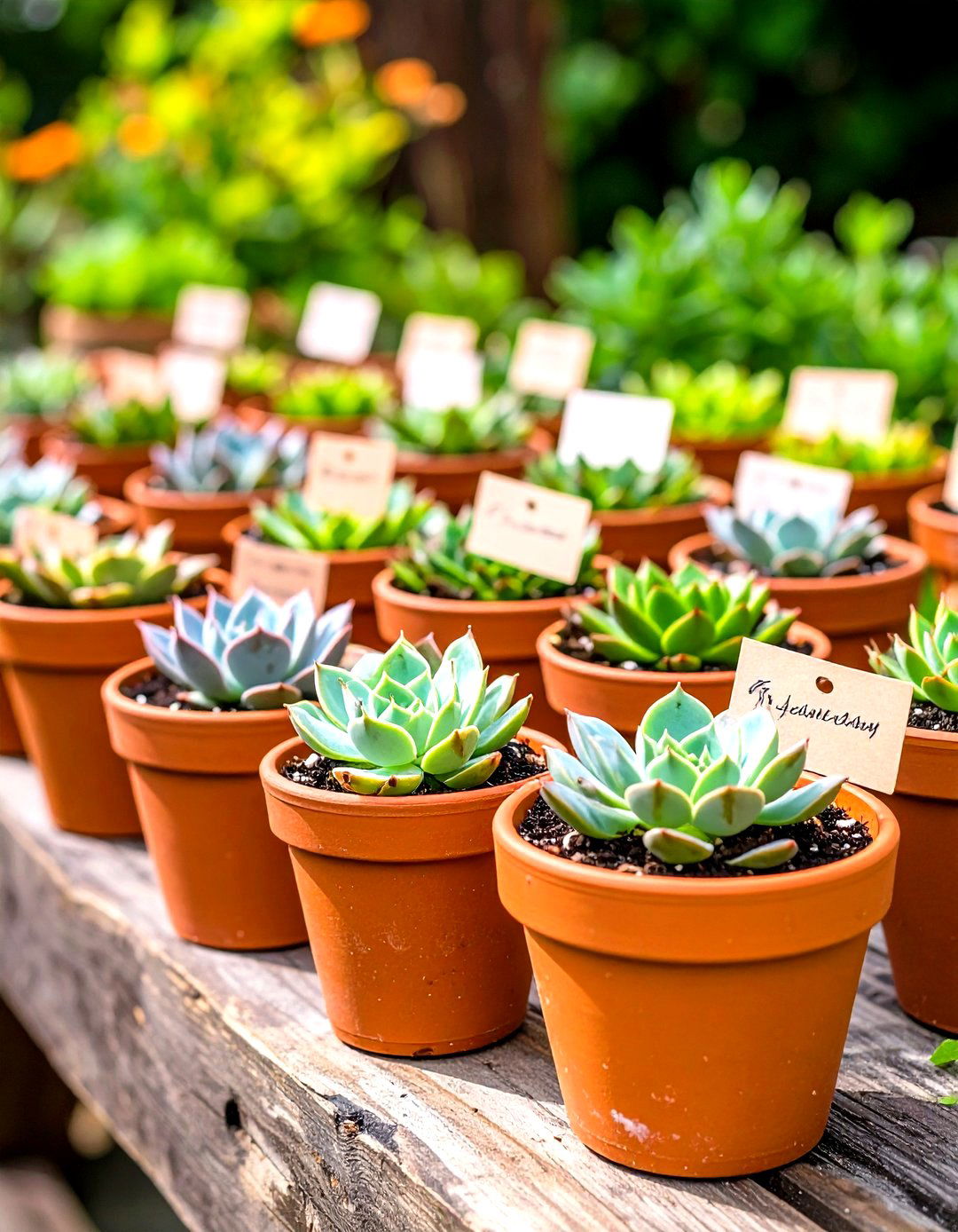 Succulent Wedding Favors - 20 Spring Wedding Ideas