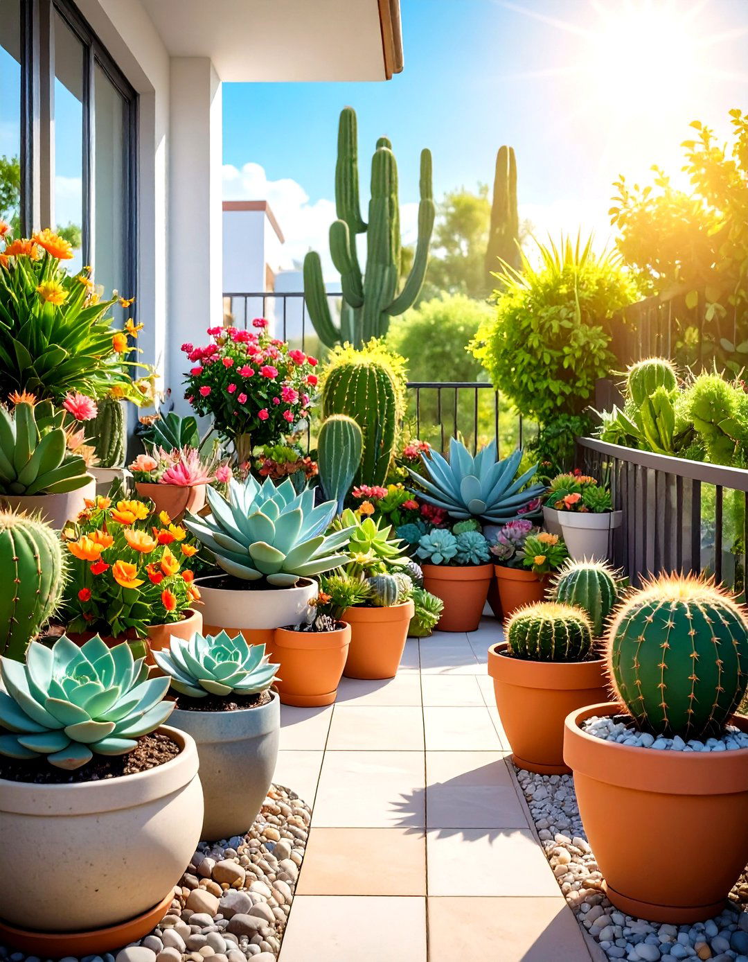 Succulent and Cactus Gardens - 20 Urban Garden Ideas