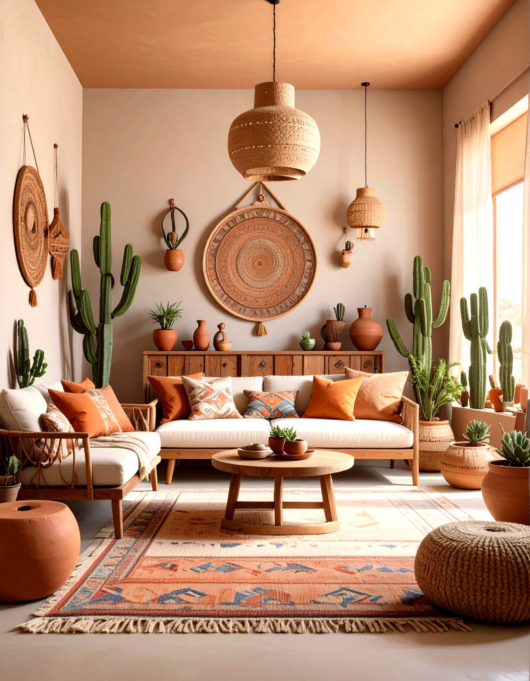 Sun Baked Desert Palette Walls - 20 Desert Themed Room Ideas