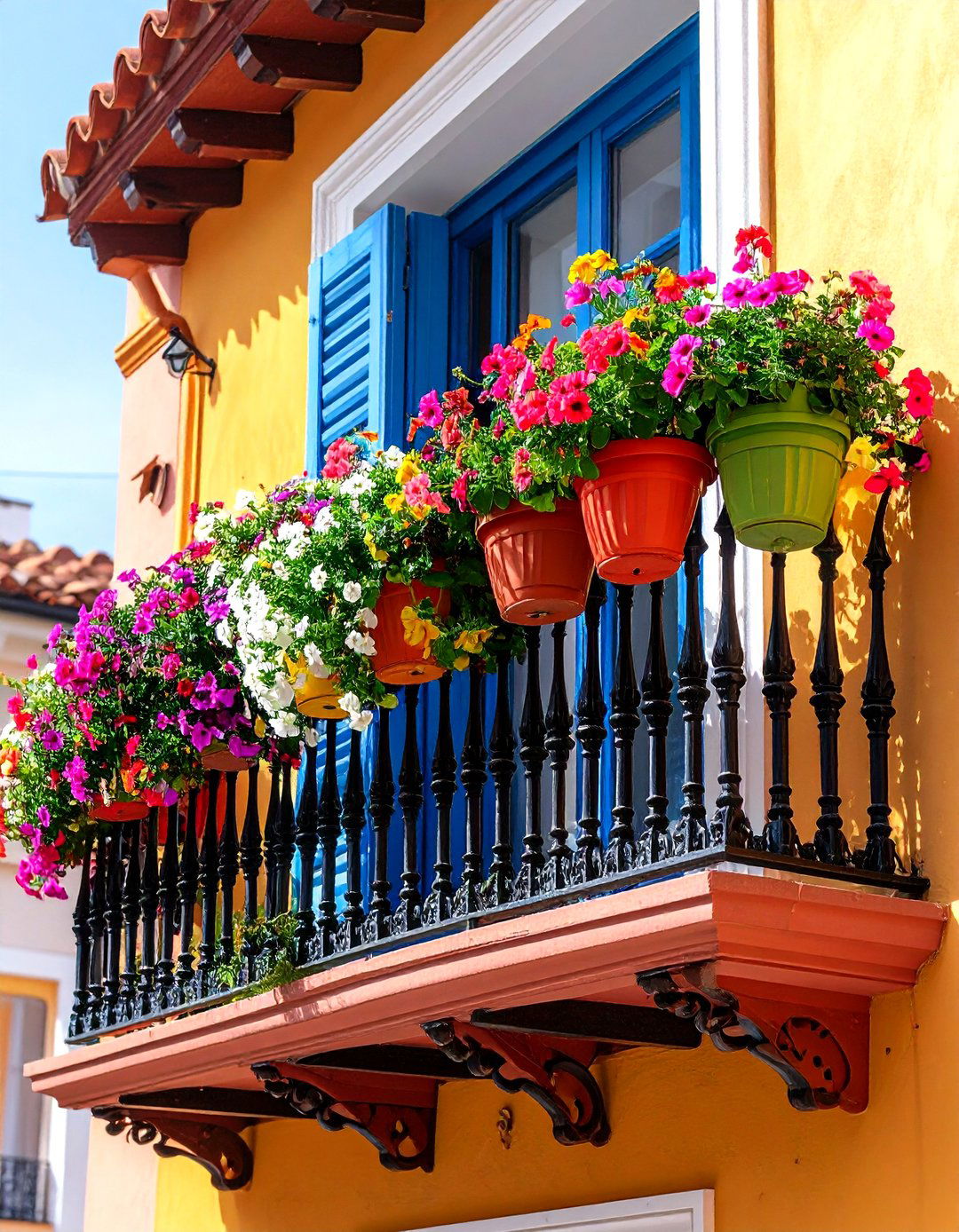 Sun Loving Petunia Balcony Blossoms - 20 Flowering Plants for Balcony