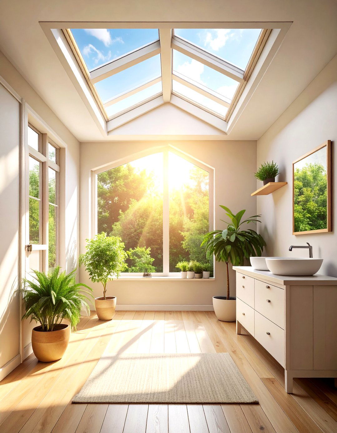 Sun Tunnel or Skylight for Daylight - 20 Downstairs Toilet Ideas