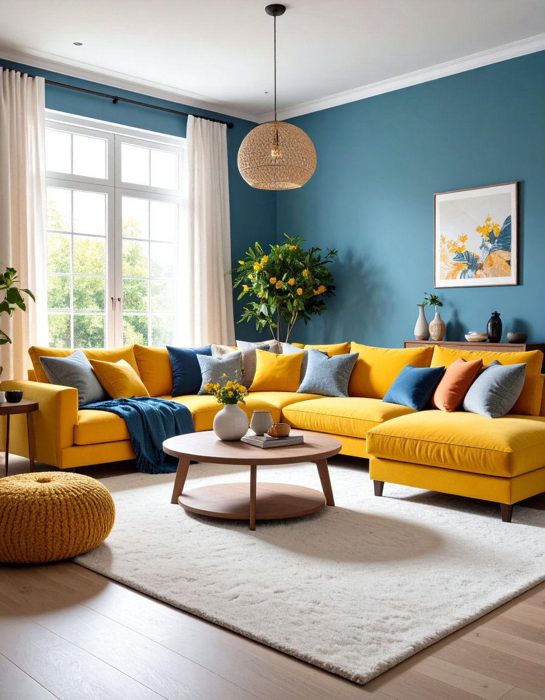 Sunken Living Room Couch Pit Design - 20 Living Room Couch Ideas