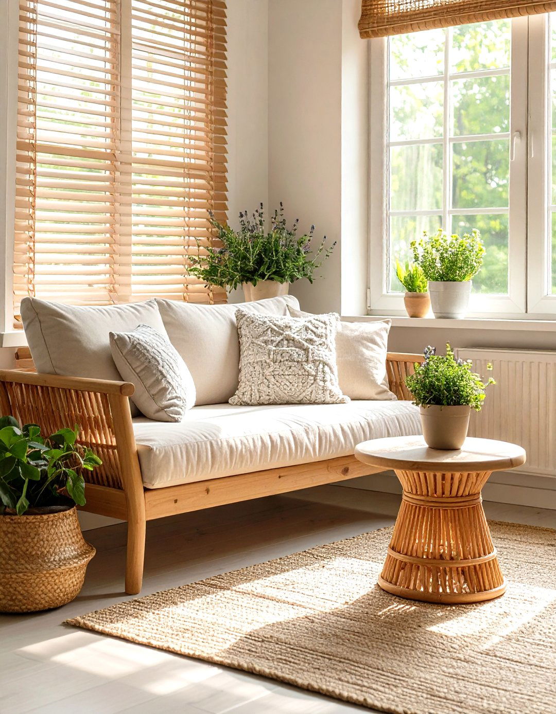 Sunlit Corner Breakfast Nook - 20 Breakfast Nook Ideas