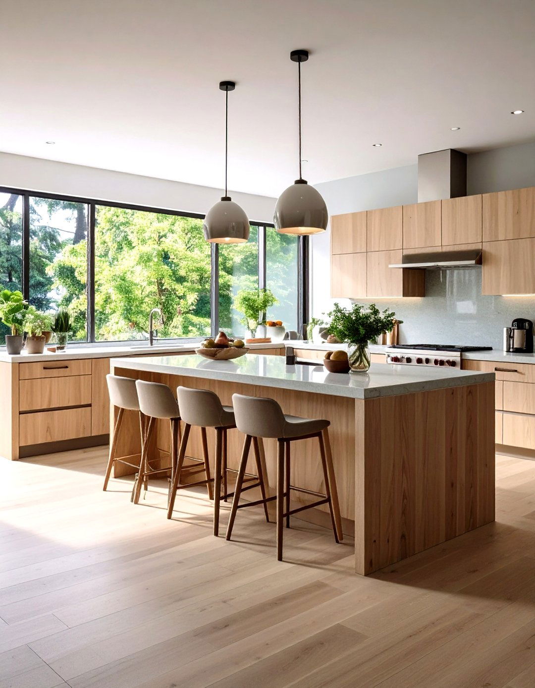 Sustainability First With Eco Friendly Finishes - 20 Double Island Kitchen Ideas