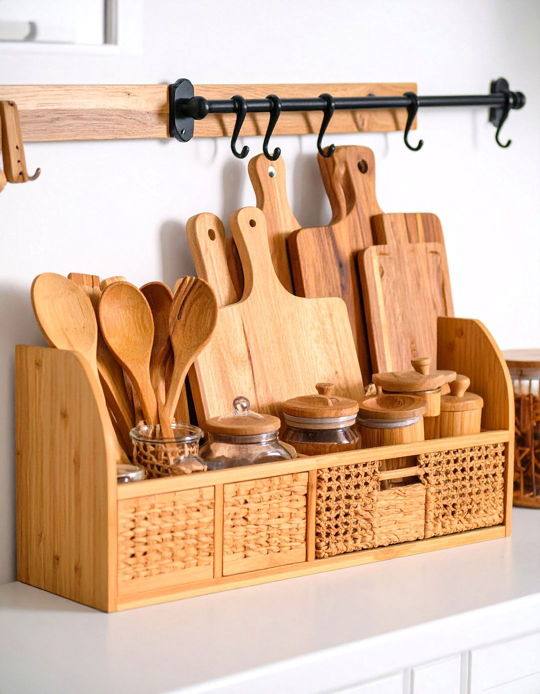 Sustainable Bamboo Accessories Cozy the Kitchen - 20 Cozy Kitchen Ideas