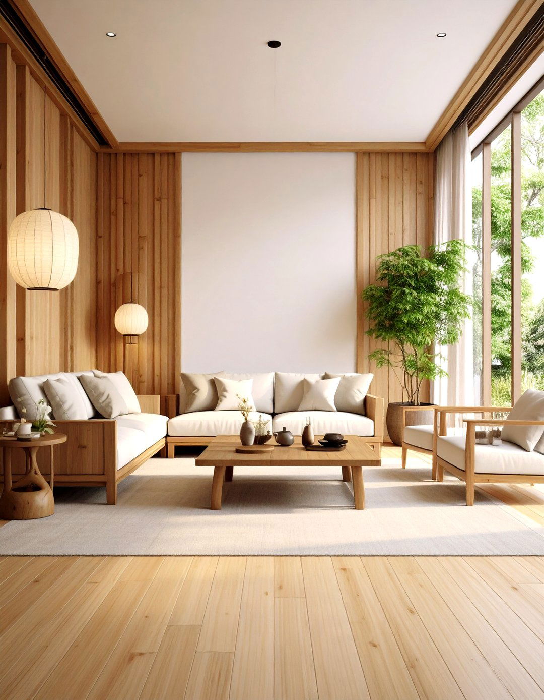 Sustainable Bamboo Wall Trim - 20 Wall Trim Ideas