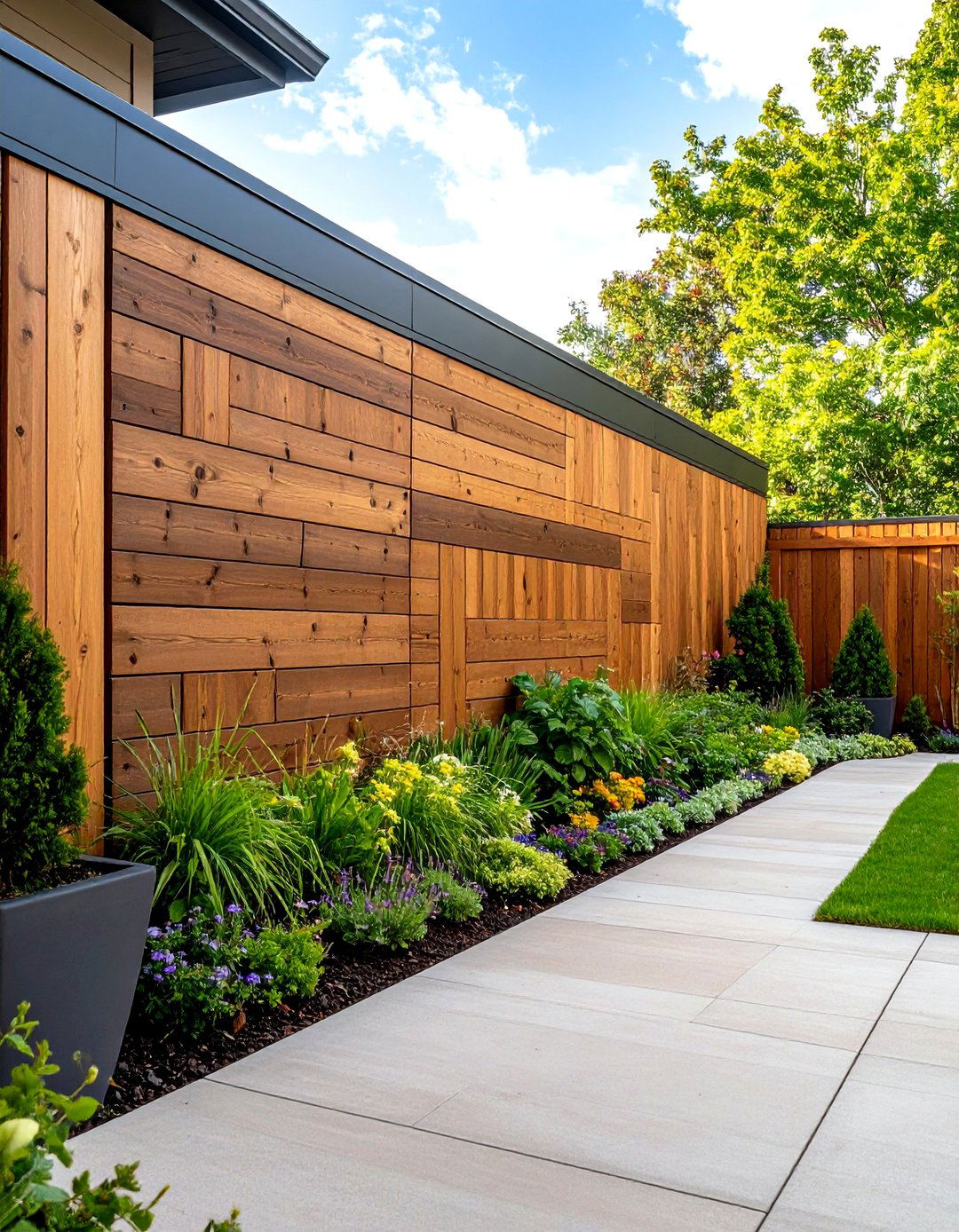 Sustainable Composite Patio Walls - 20 Patio Wall Ideas