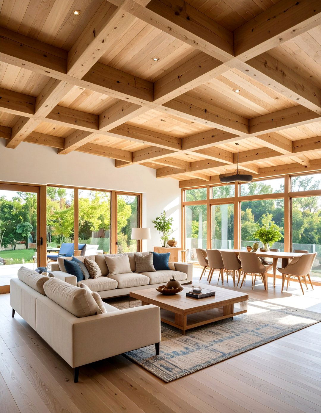 Sustainable Eco Friendly Coffered Ceiling Materials - 20 Coffered Ceiling Ideas