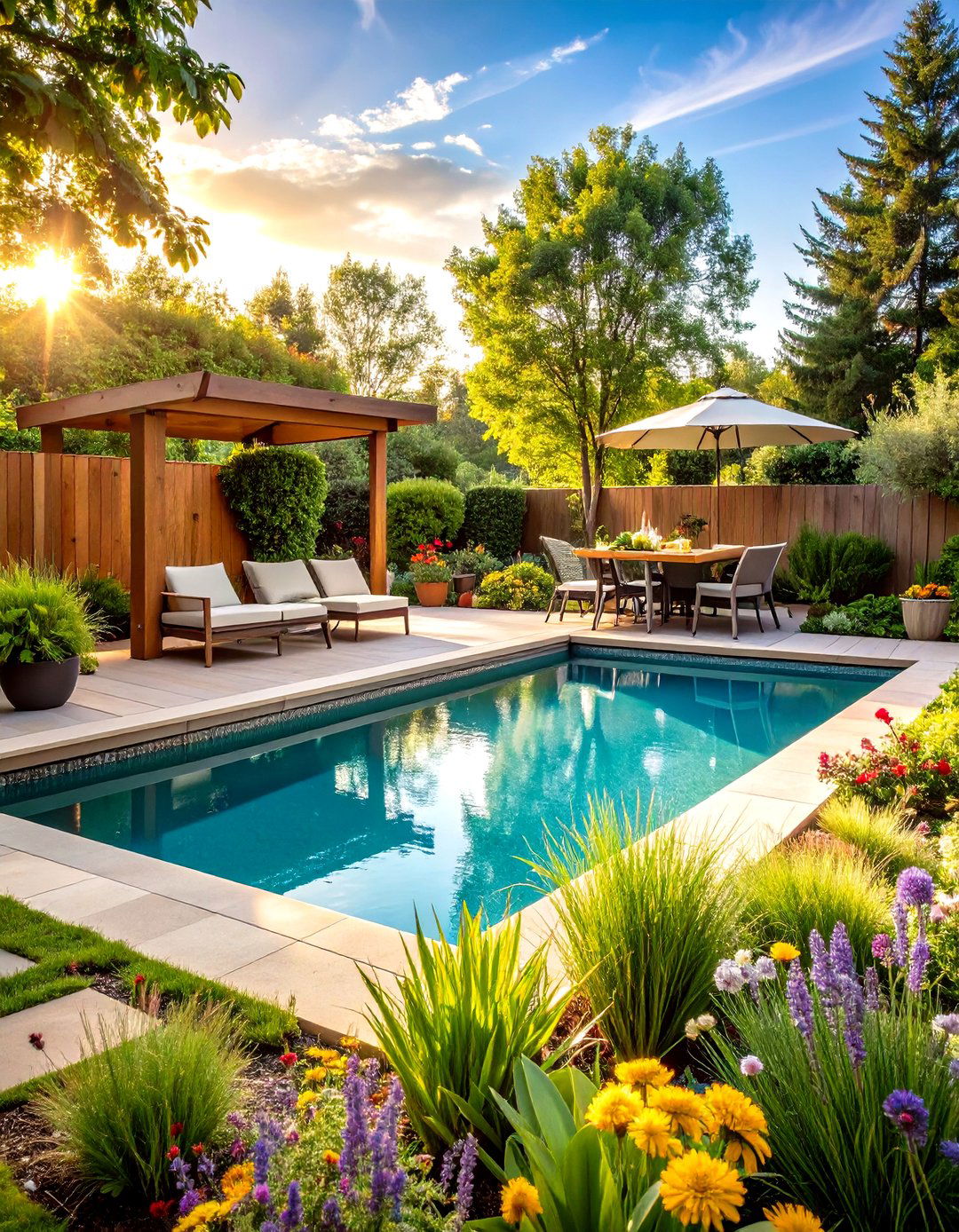 Sustainable Eco Friendly Pool Landscaping - 20 Pool Landscaping Ideas