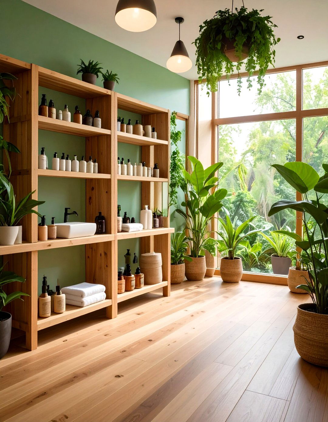 Sustainable Facial Room with Eco Friendly Features - 20 Facial Room Ideas