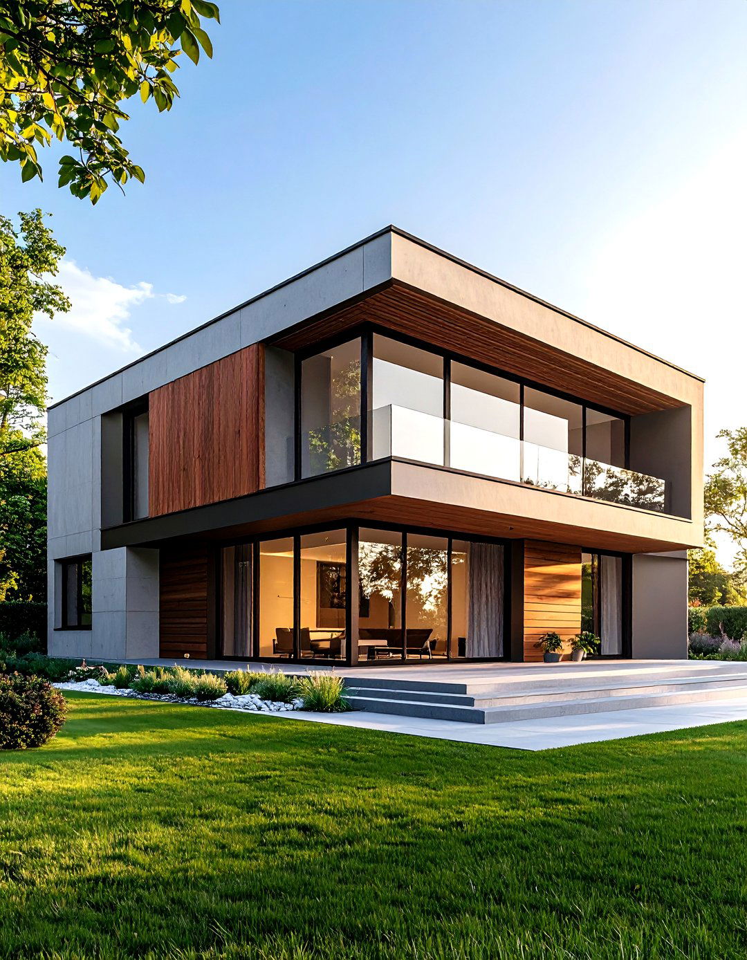 Sustainable Fiber Cement in Coffee Hue - 20 Dark Brown House With Black Trim