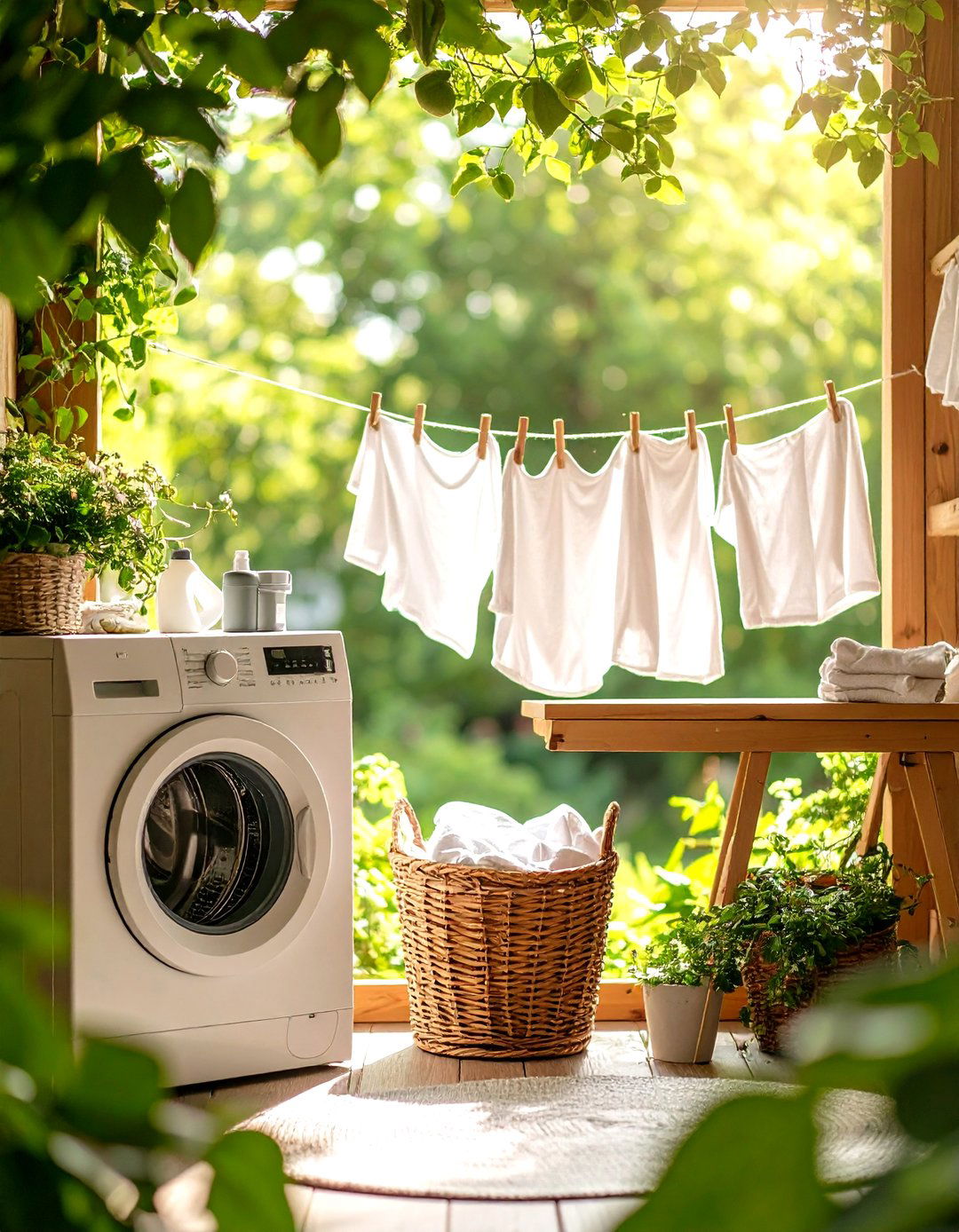 Sustainable Laundry Habits Keep Green Nursery Textiles Fresh - 20 Green Nursery Ideas
